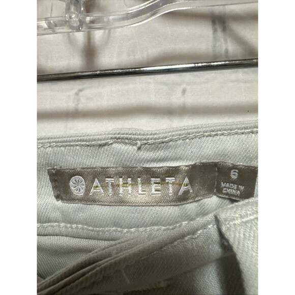 Athleta Sculptek Skinny Crop Jeans Size 6 Womens Glacier Blue Ankle 308713 - Picture 2 of 8
